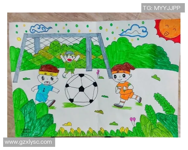校园足球比赛精彩瞬间的绘画作品展示与创作心得分享
