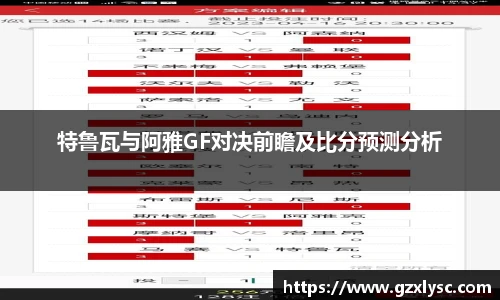 特鲁瓦与阿雅GF对决前瞻及比分预测分析